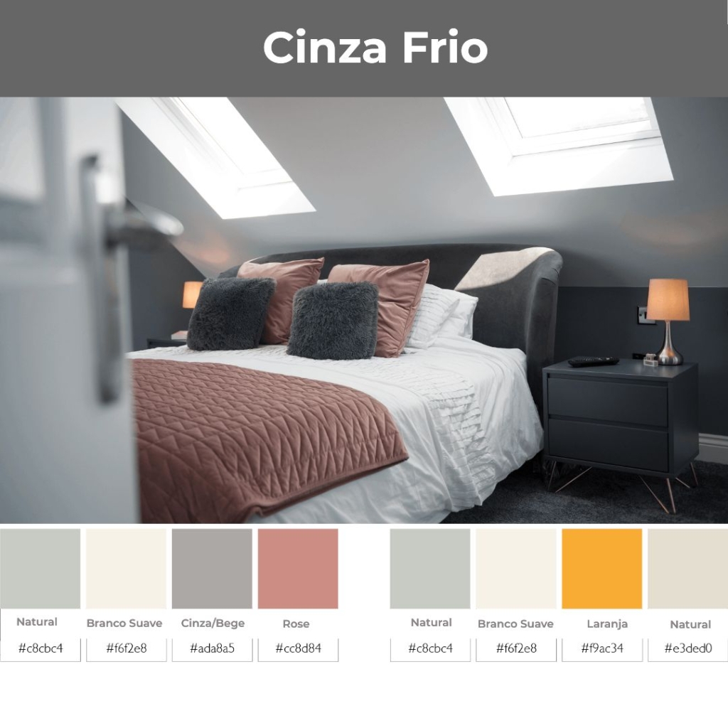 Cores Cinza - Ideias de paletas para decoração de interiores-03