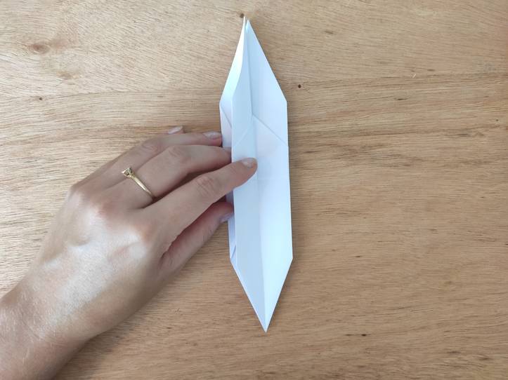 Aprenda a Fazer um Origami Tsuru-018