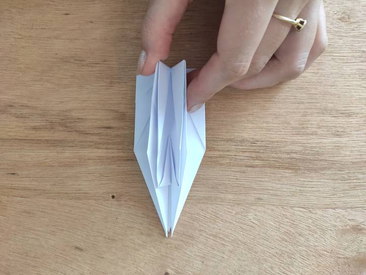 Aprenda a Fazer um Origami Tsuru-023