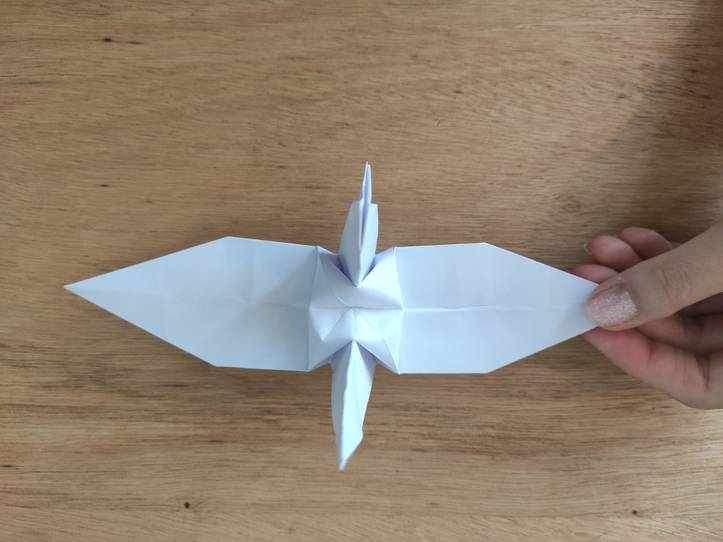 Aprenda a Fazer um Origami Tsuru-026