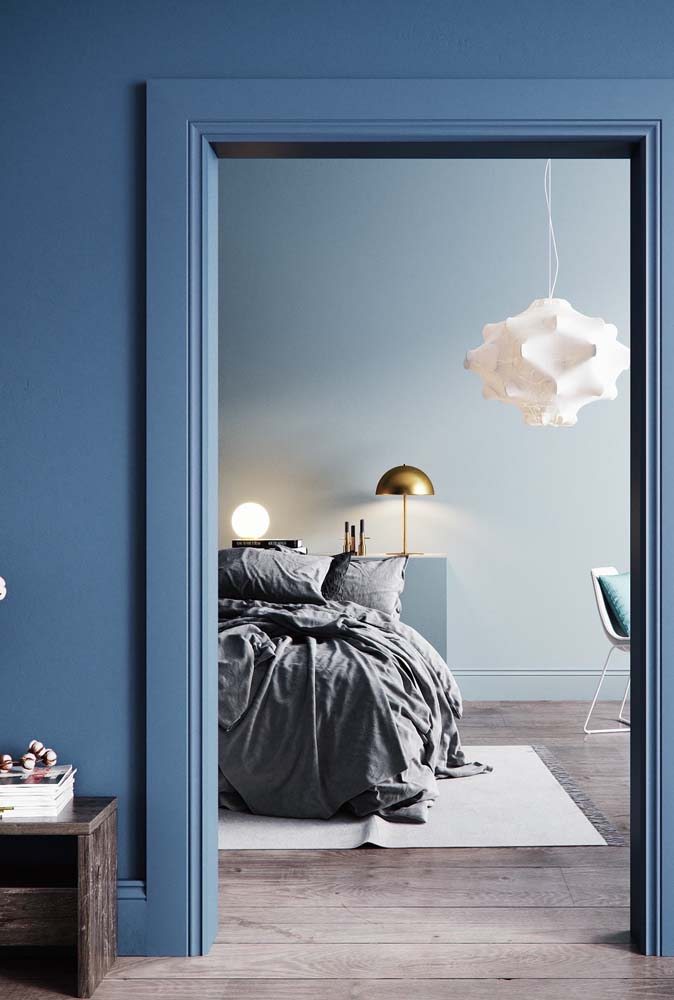 Como Criar o Quarto com Decoração Azul Perfeito Dicas e Ideias - 60