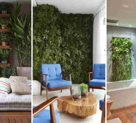 Parede de Plantas ou Jardim Vertical: Deixe Seu Espaço Verde e Vibrante! 70 Ideias para se inspirar