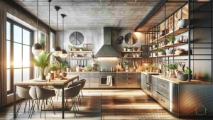 Top 10 Ideias para Decorar uma Cozinha Estilo Industrial Moderna e Investindo Pouco