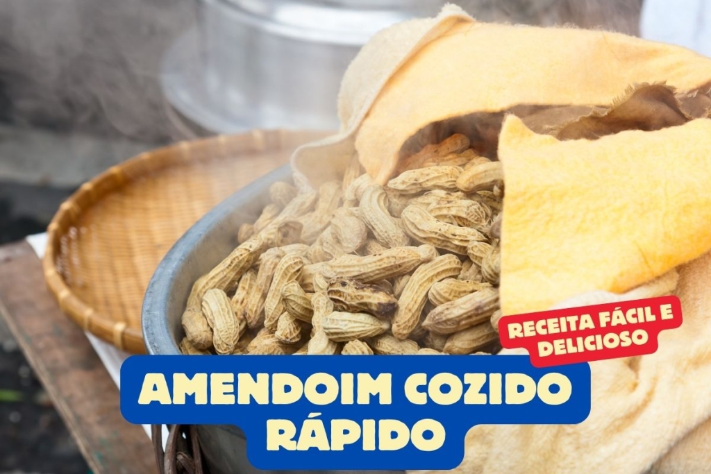 Amendoim Cozido Rápido