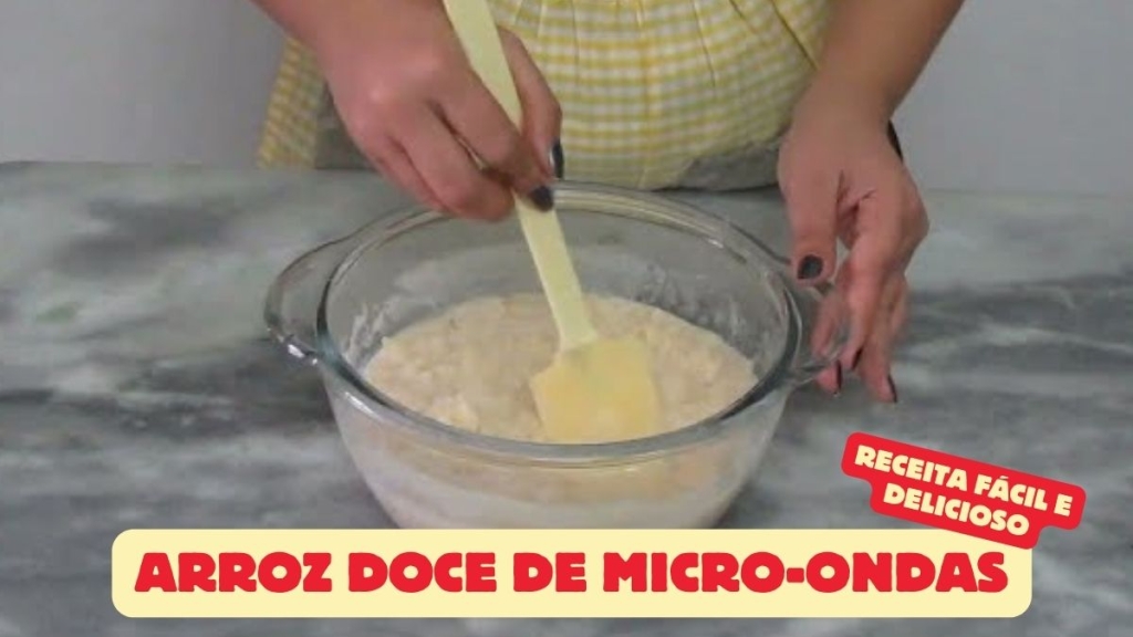 Arroz Doce de Micro-ondas