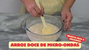 Arroz Doce de Micro-ondas