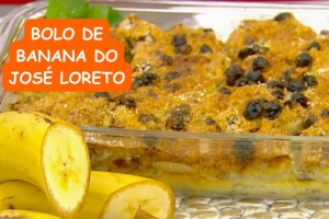 Bolo de Banana Fit