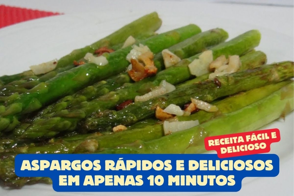 Como Preparar Aspargos Rápidos