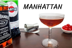 Como fazer o drink Manhattan