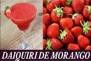 Daiquiri de Morango Refresque seu Verão com este Coquetel Delicioso