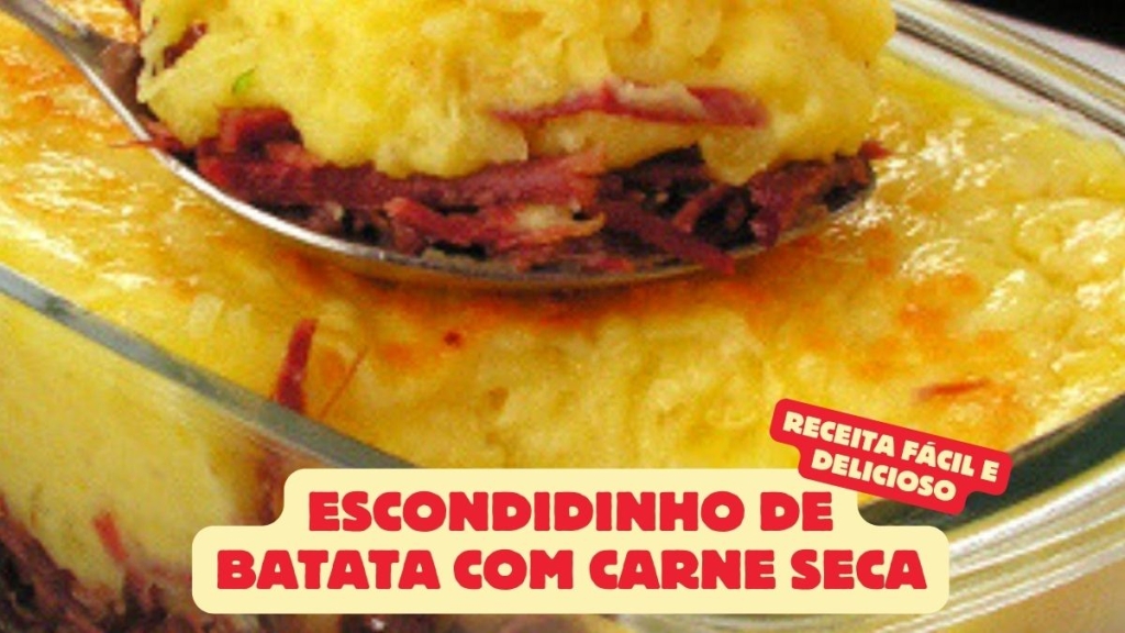 Escondidinho de Batata com Carne Seca