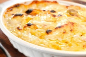 Gratinado de Palmito Low Carb