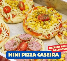 Mini Pizza Caseira: Receita Fácil e Deliciosa para Fazer em Casa