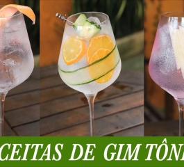 3 Receitas Incríveis de Gin Tônica Para Impressionar Seus Amigos