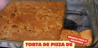 Torta de Pizza de Liquidificador