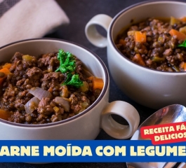 Receita de Carne Moída com Legumes: Prática e Deliciosa para o Dia a Dia